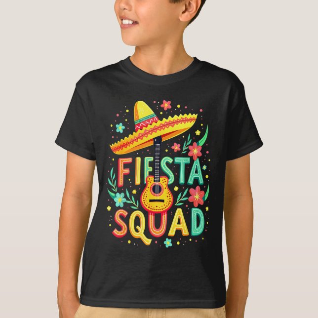 Mexikansk Fiesta Tröja För Cinco De Mayo Fest (Framsida)