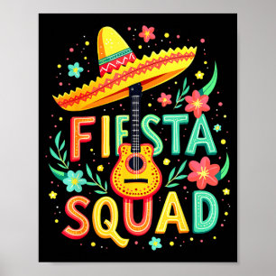 Mexikansk Fiesta Tröja För Cinco De Mayo Fest Poster