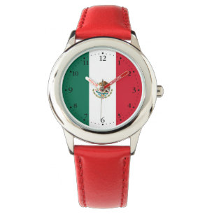 Mexikansk flagga armbandsur