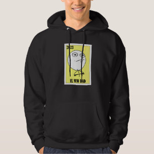 Mexikansk för baby shower  Den nya pappan 23 Hoodie