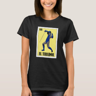 Mexikansk för Esgrima El Tirador T Shirt