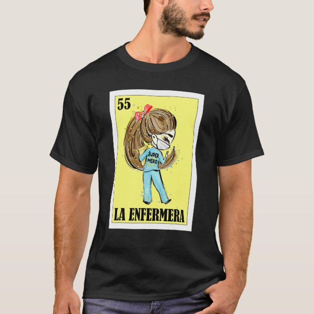 Mexikansk för Hispanas  La Chingona 7 T Shirt (Framsida)