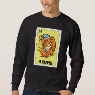 Mexikansk för tupplur El Napper 2 Lång Ärmad Tröja