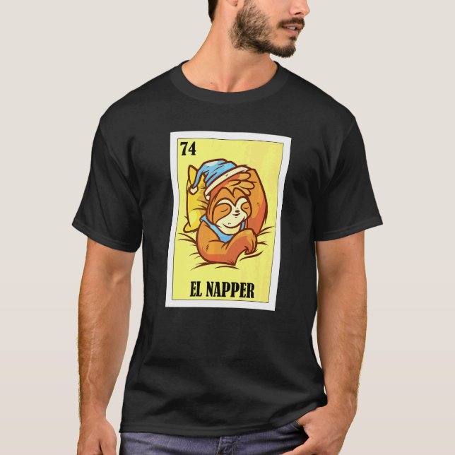 Mexikansk för tupplur   El Napper  2 T Shirt (Framsida)