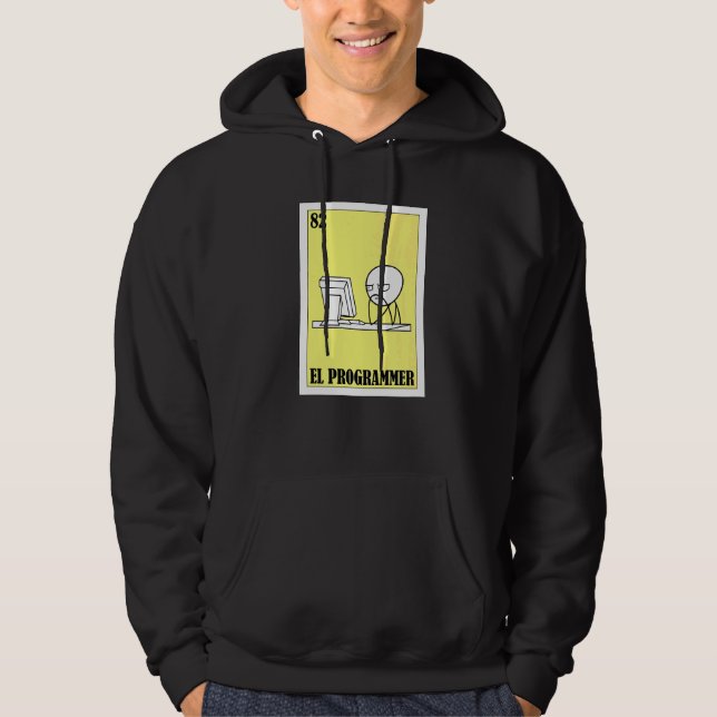 Mexikansk för utvecklare  El Programmer Hoodie (Framsida)