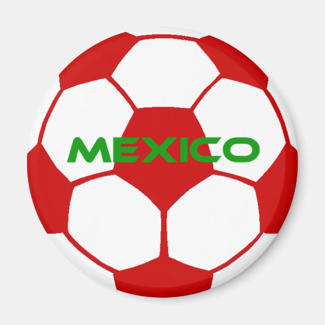Mexikansk fotboll magnet (Framsidan)
