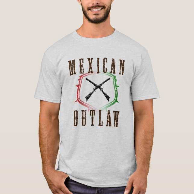 Mexikansk fredlös tee shirt (Framsida)