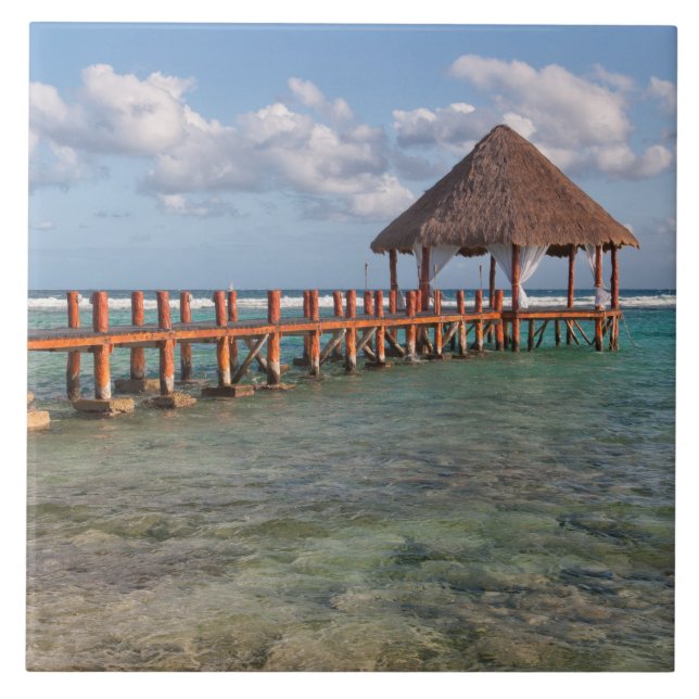 Mexikansk gazebo kakelplatta (Framsidan)