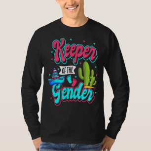Mexikansk Gender Reveal Cinco de Mayo Baby Shower T Shirt