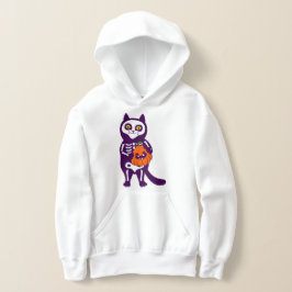 mexikansk halloween-kattskeletonpumpa t shirt
