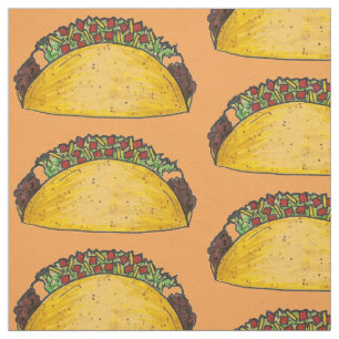 Mexikansk hård Snäcka för livsmedel Taco Tex Mex T Tyg
