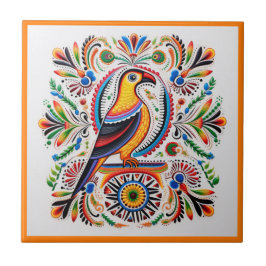 Mexikansk hjolfågelkeramisk panel kakelplatta