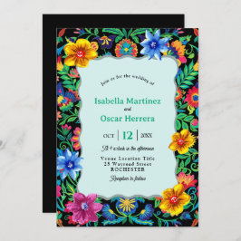 Mexikansk inbjudan till vattendörsbröllop