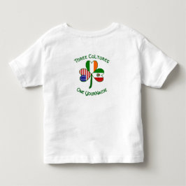 Mexikansk irländsk amerikansk flagg Shamrock Perso T Shirt