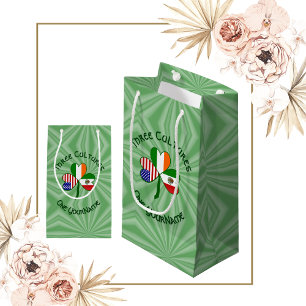 Mexikansk Irländsk Amerikansk Shamrockflagga