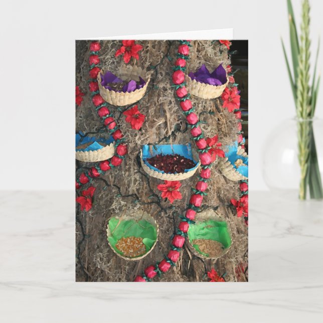 Mexikansk jul helgkort (Framsida)