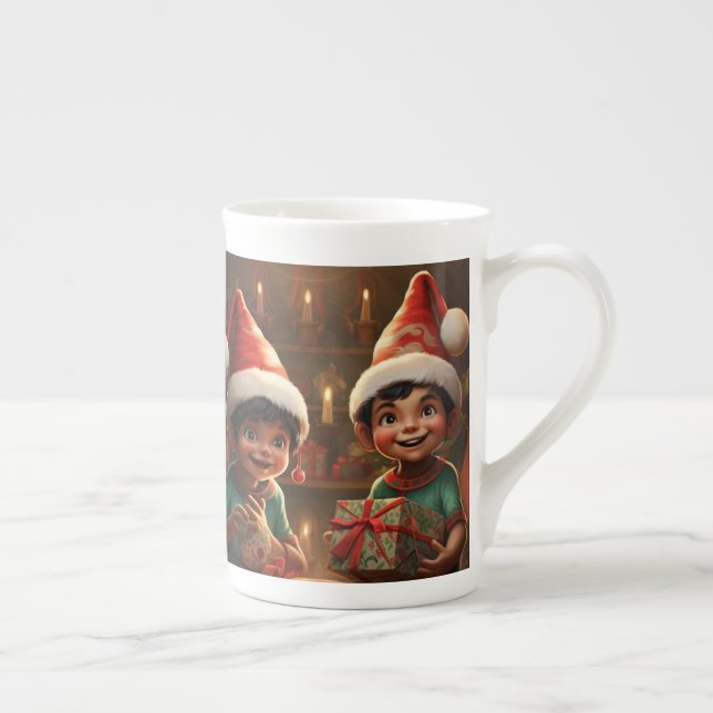 Mexikansk jultomte, Elf Specialty Mugg Benporslin Mugg (Höger)