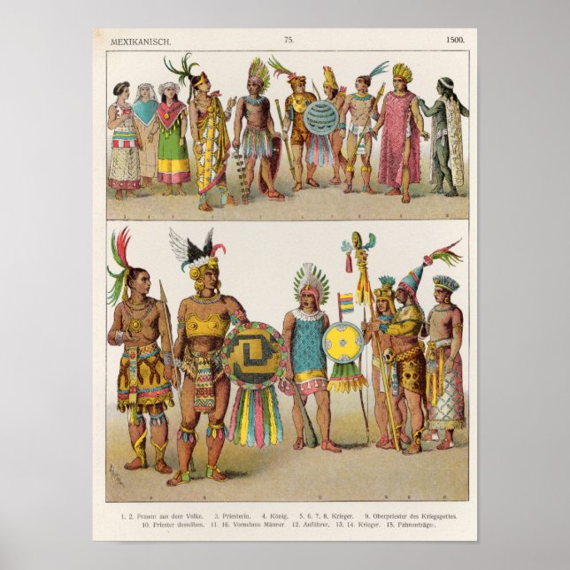 Mexikansk klänning poster (Framsidan)