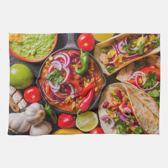 Mexikansk kökshandduk 1 (Horisontell)