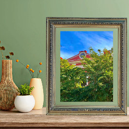 Mexikansk kolonialarkitektur Mazatlan Poster