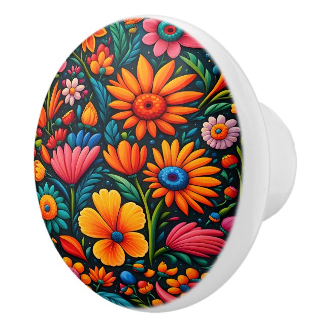 Mexikansk konst knopp (Höger)