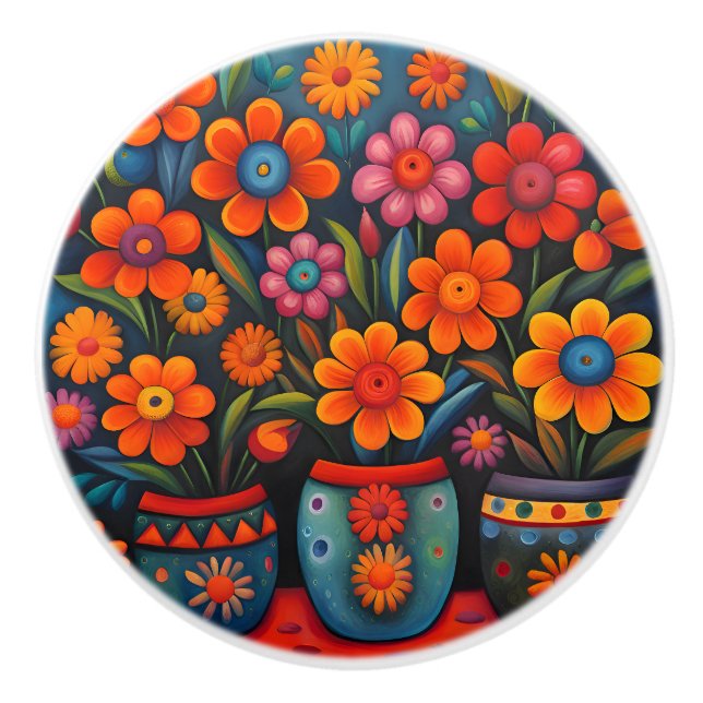 Mexikansk konst knopp (Framsidan)