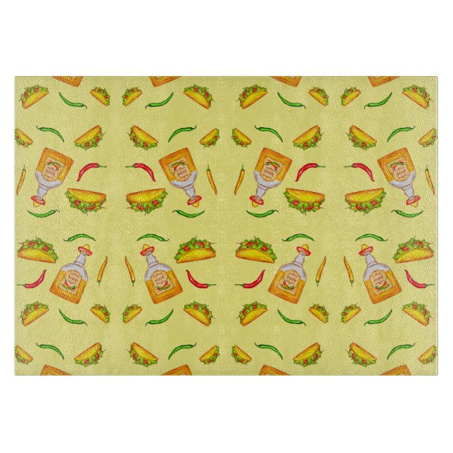 Mexikansk latinamerikansk mat Tacos Tequila (Framsidan)