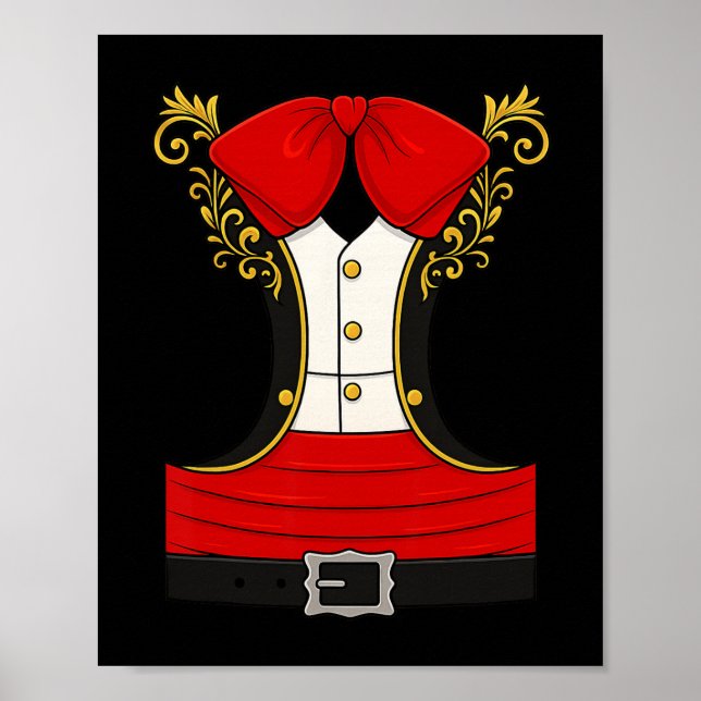 Mexikansk Mariachi Halloween-kostym Cinco De Mayo  Poster (Framsidan)