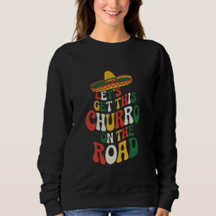 Mexikansk mat älskare Churro Design Nacho och Taco T Shirt