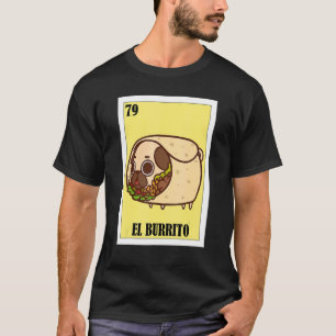 Mexikansk mat El Burrito T Shirt