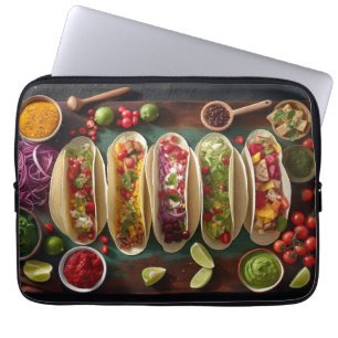 Mexikansk mat laptop fodral
