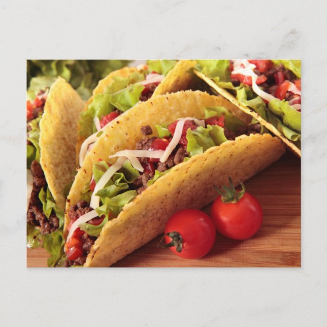 Mexikansk mat vykort (Framsida)