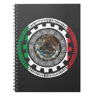 Mexikansk mexikansk mexikansk mexikansk Mayalender Anteckningsbok