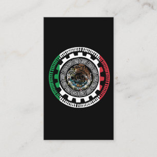 Mexikansk mexikansk mexikansk mexikansk Mayalender Visitkort