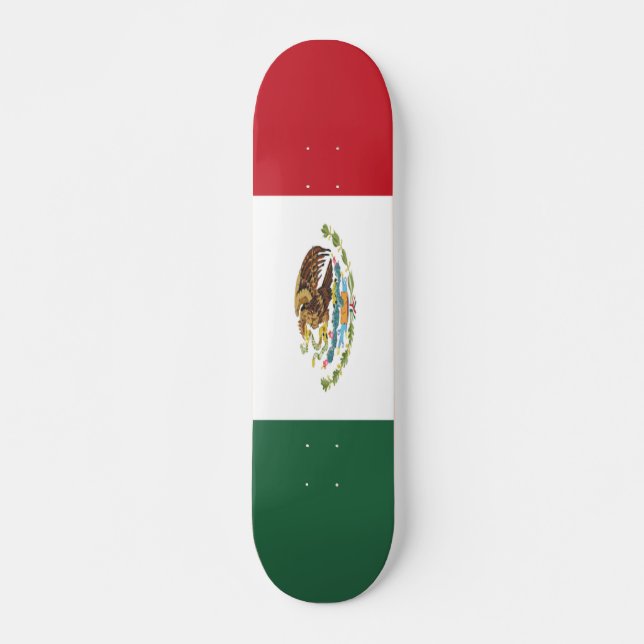 mexikansk mini skateboard bräda 18,5 cm (Framsida)