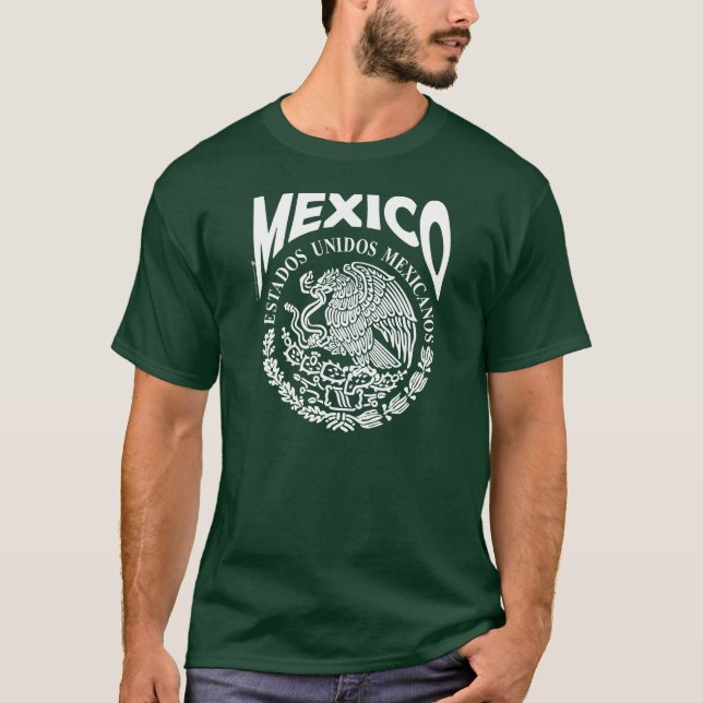 Mexikansk Örn Grafisk T-Shirt - LIBRE Label  (Framsida)