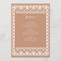 Mexikansk papel Picado Boho Barro-Möhippa