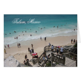 Mexikansk persikan hälsningskort