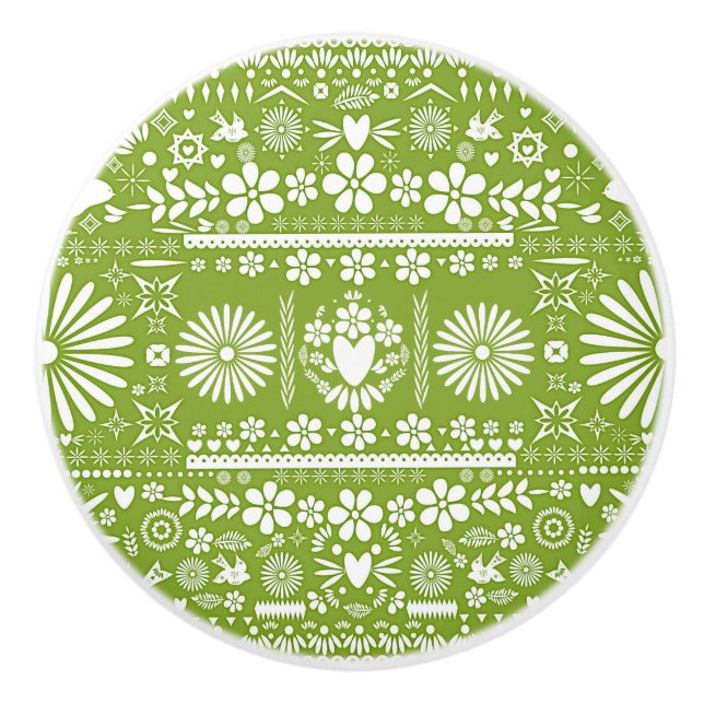 Mexikansk Picado Lime Avokado Grönt Spanskt Papper Knopp (Framsidan)