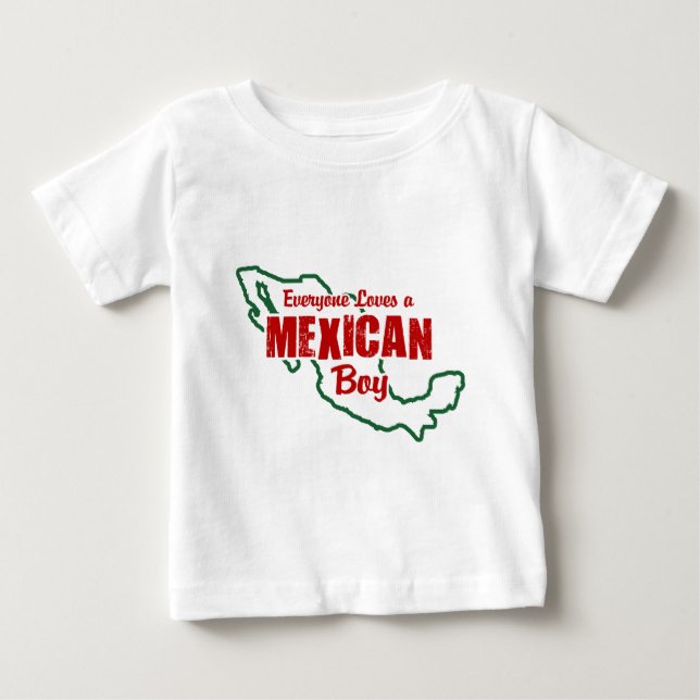 Mexikansk pojke tee shirt (Framsida)