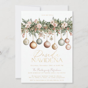 Mexikansk Posada Navideña Eleganta Prydnader Inbjudningar