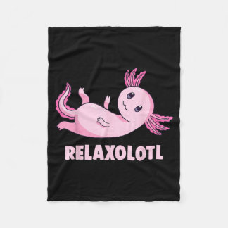 Mexikansk Salamander Axolotl Fleecefilt