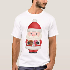 Mexikansk Santa Concha-bröd & Champurrado varm cho T Shirt
