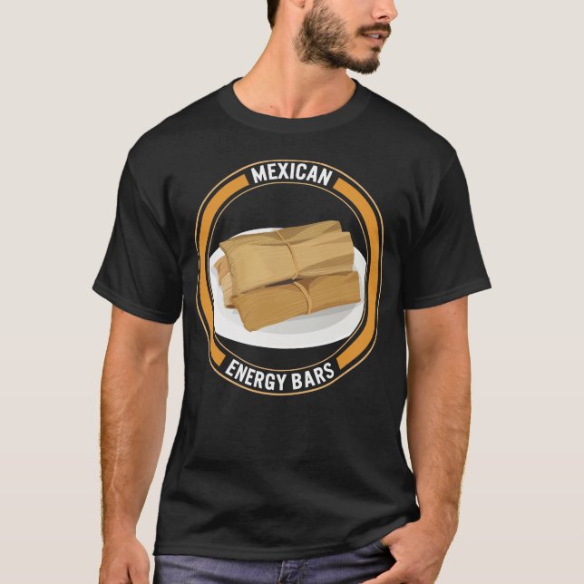 Mexikansk shirt, mexikanska Energy Pub Tee, Latino T Shirt (Framsida)