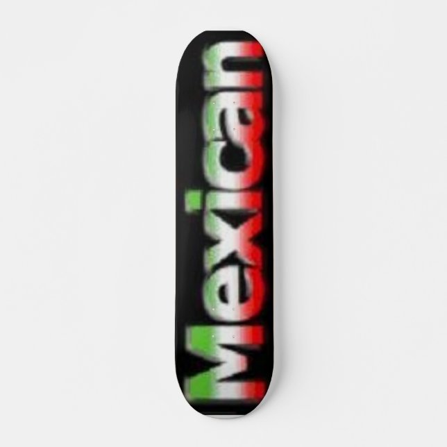 Mexikansk skateboard (Framsida)