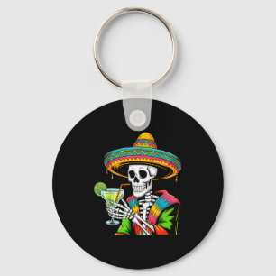 Mexikansk skelett sombrero cinco de mayo mexikansk nyckelring