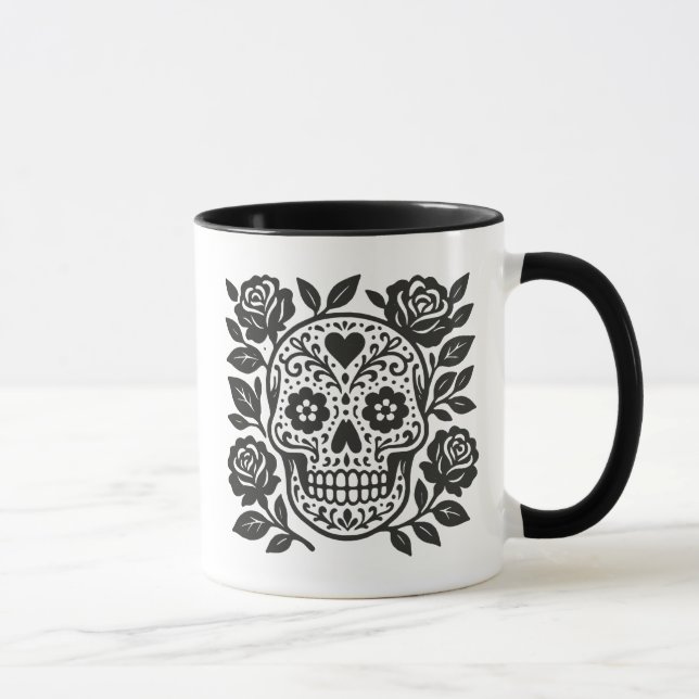 Mexikansk skull mugg (Höger)