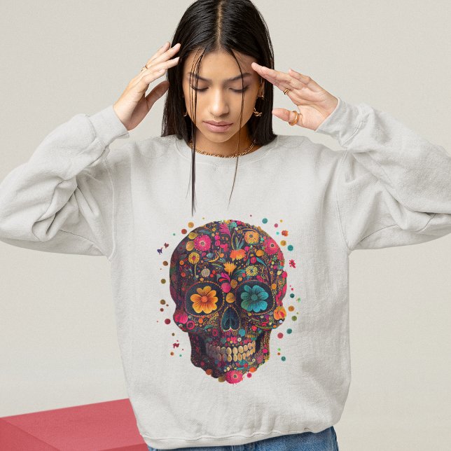 Mexikansk skulltröja t shirt (Skapare uppladdad)