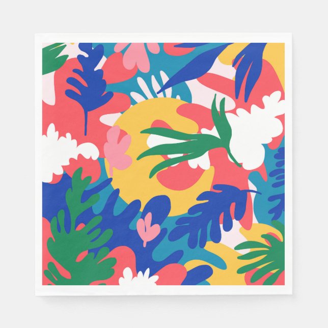 Mexikansk sommar pappersservett (Framsidan)