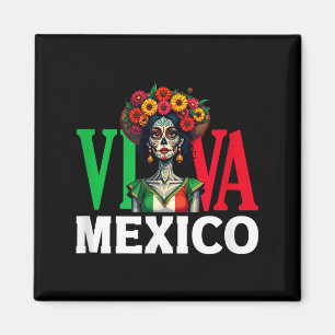 Mexikansk stolthetsflagga mexikanska rötter arv  magnet